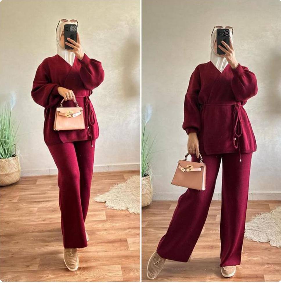 ستايل بلا مجهود… الطقم التركي اللي خطف القلوب